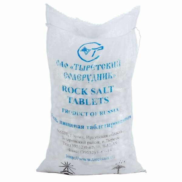 Соль таблетированная Rock Salt Российская 25 кг