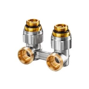 Узел для нижнего подключения угловой ZB G1/2″ НР х G3/4″ НР Oventrop